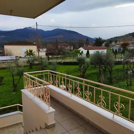 Peaceful Greek Village In The Countryside